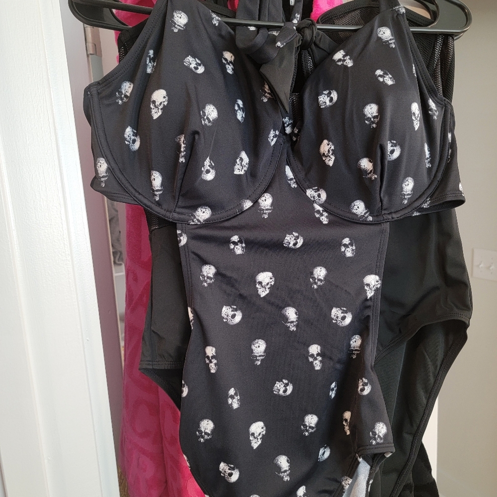 Killstar Rebel Fate Swimsuit XL NWT